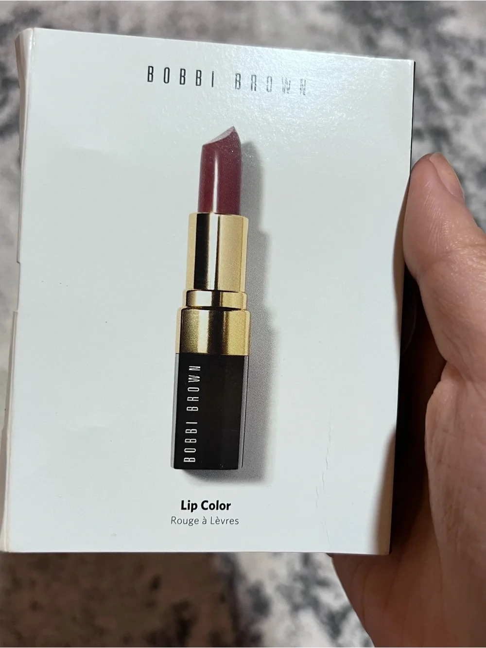 Bobbi Brown Lip Color Lipstick Brown 4 Deluxe Travel Size 2.25 g/.07 oz
